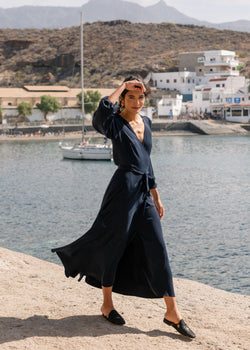 Beatrix Dress Navy
