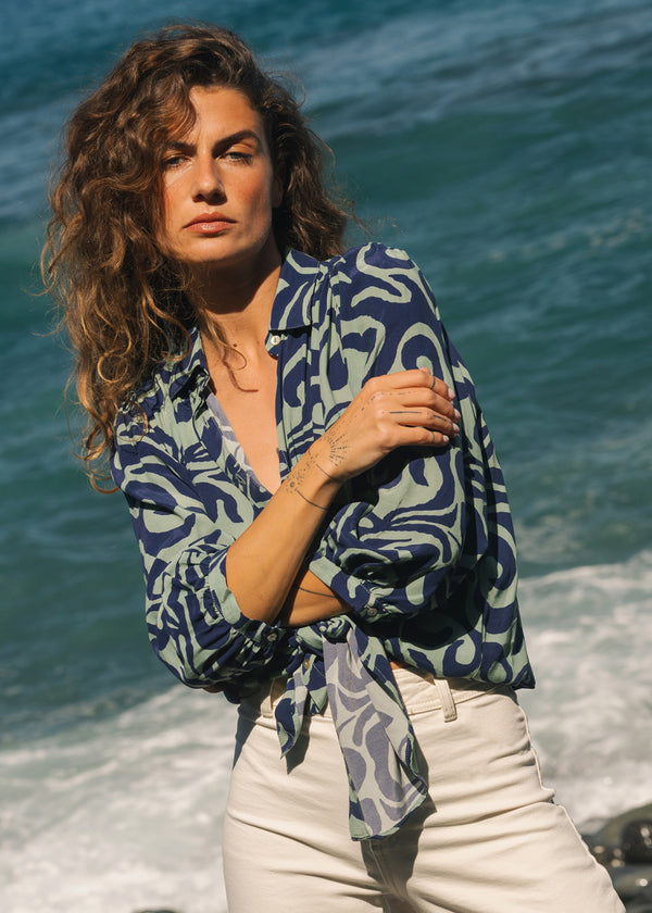 French Shirt Octopus Dream