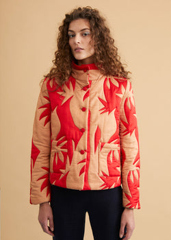 Rocket Jacket Red Palm KOMANA