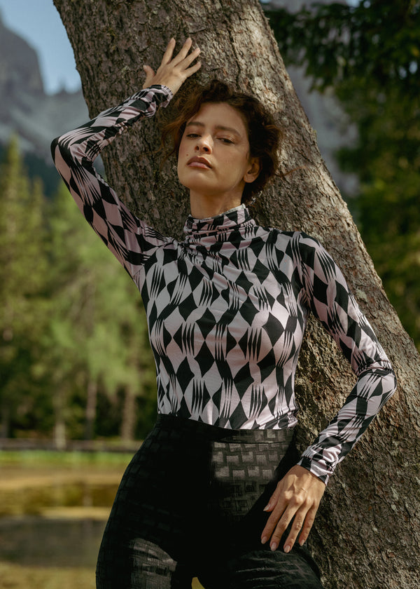 PRE-ORDER Lyocell Spock Top Hotel Lila