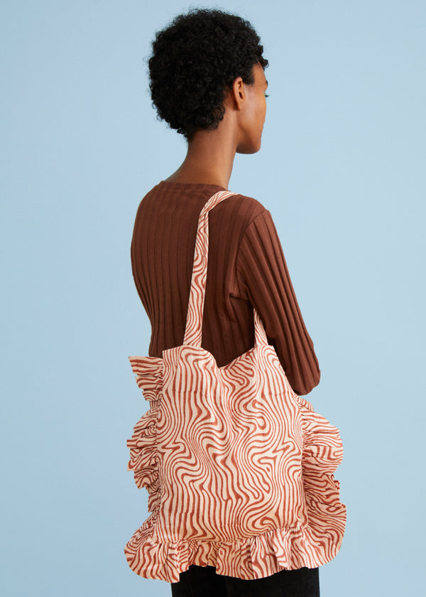 Frilled Bag Groovy KOMANA