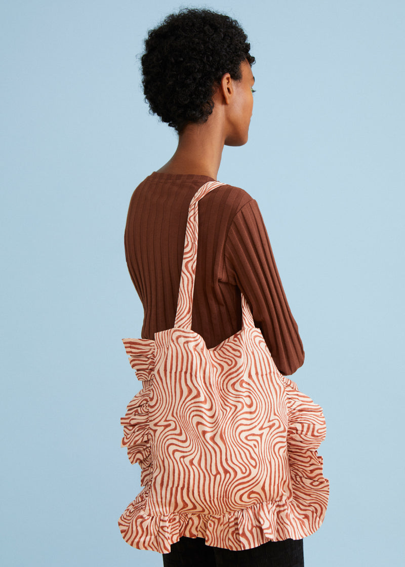 Frilled Bag Groovy KOMANA
