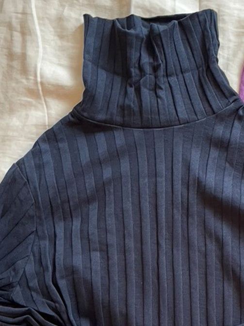 Organic Rib Turtlenecks