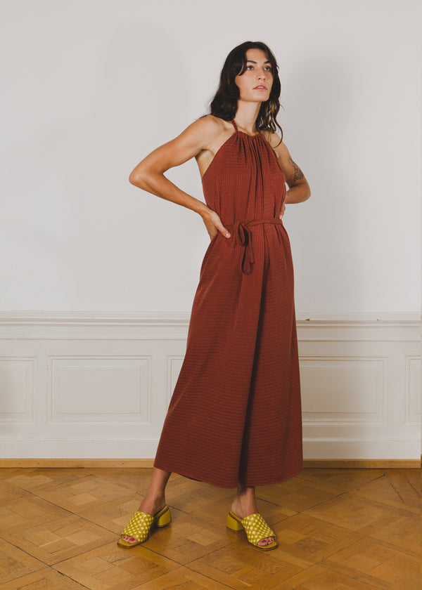 Ambra Jumpsuit Rust