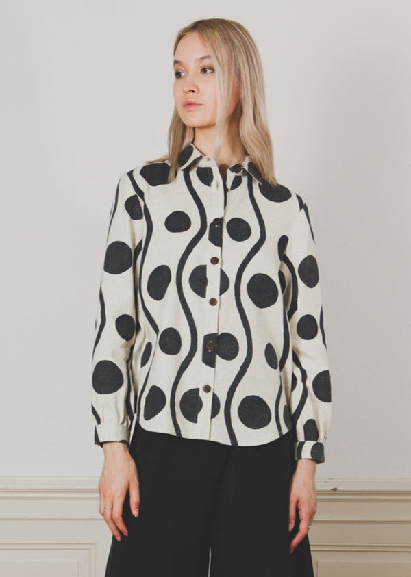 Alma Shirt MUNARI BLOCK PRINT