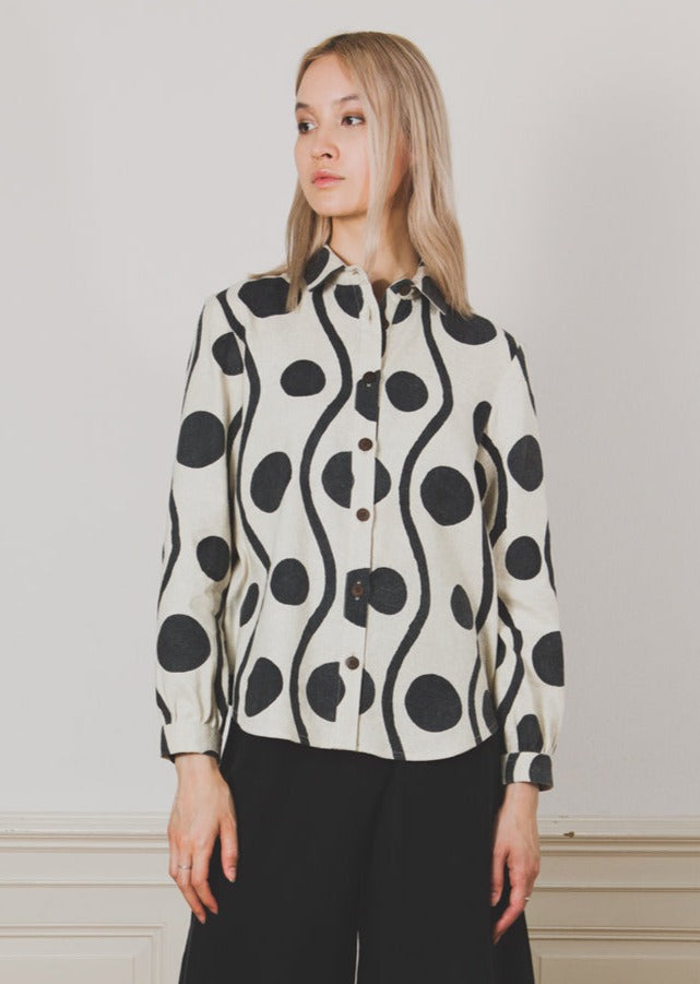 Alma Shirt MUNARI BLOCK PRINT