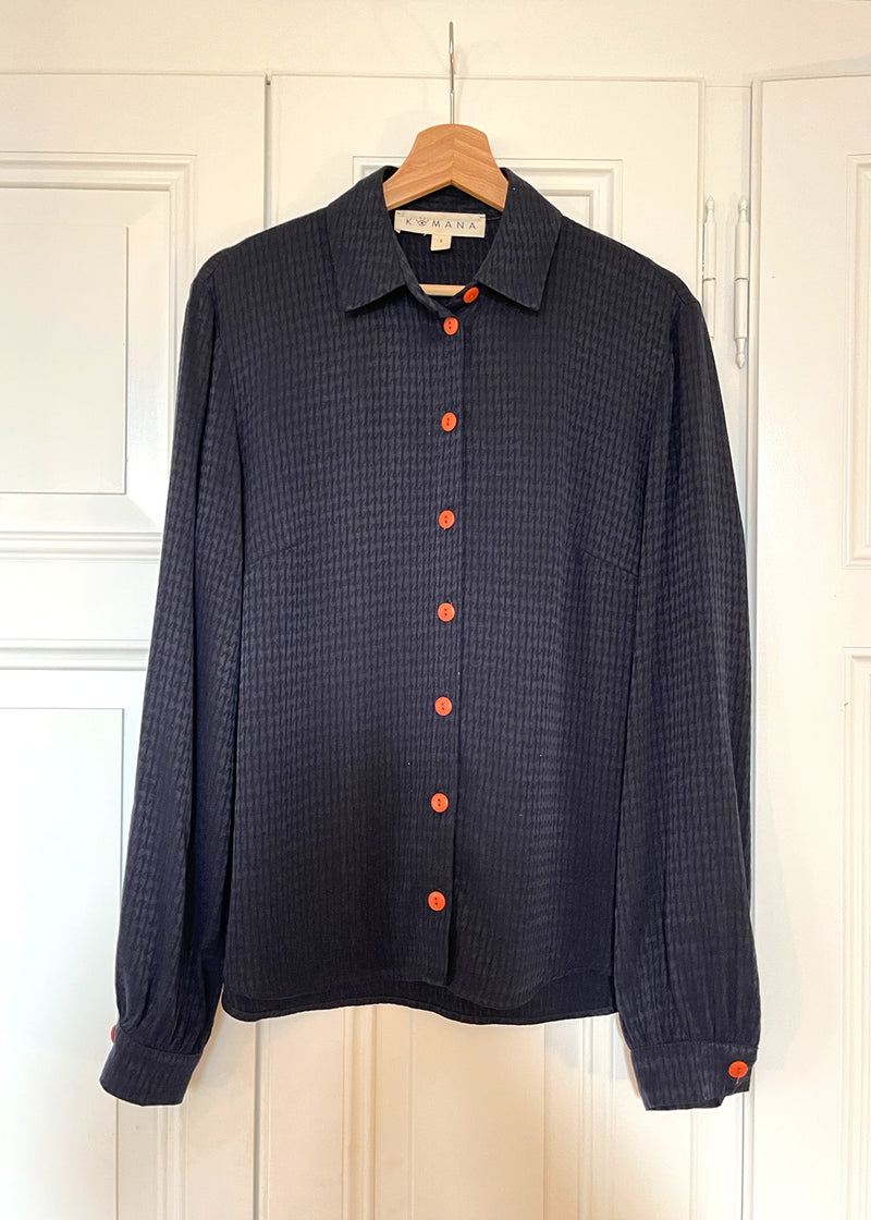 Fiona Blouse Jacquard Cupro