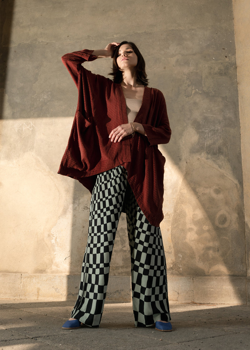 Kimono Cardigan Rust